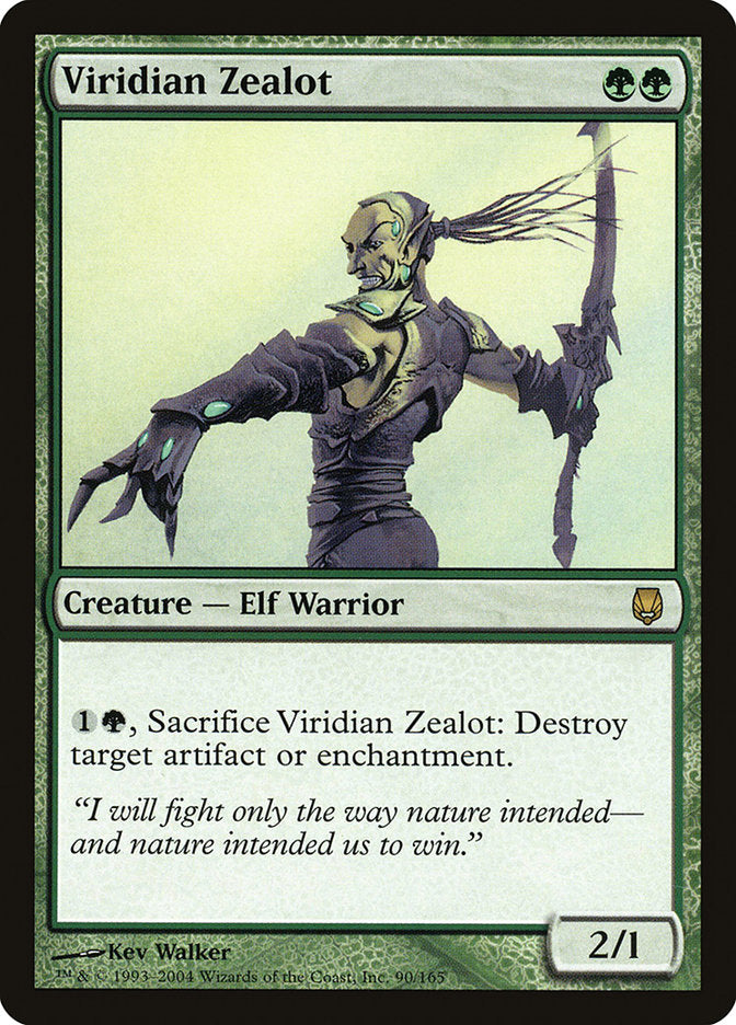 Viridian Zealot [Darksteel] | Devastation Store