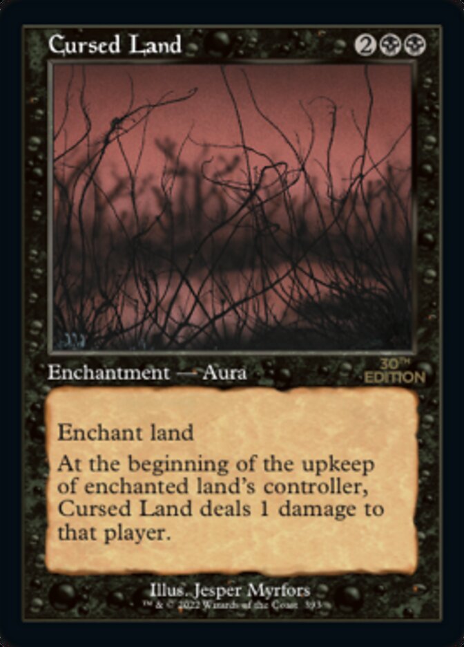 Cursed Land (Retro) [30th Anniversary Edition] | Devastation Store