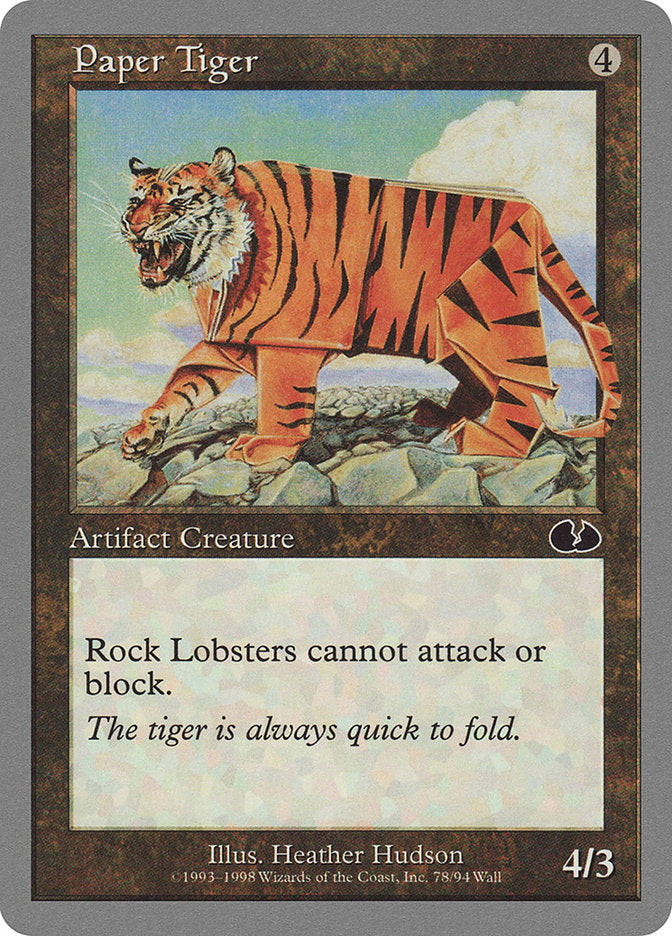 Paper Tiger [Unglued] - Devastation Store | Devastation Store