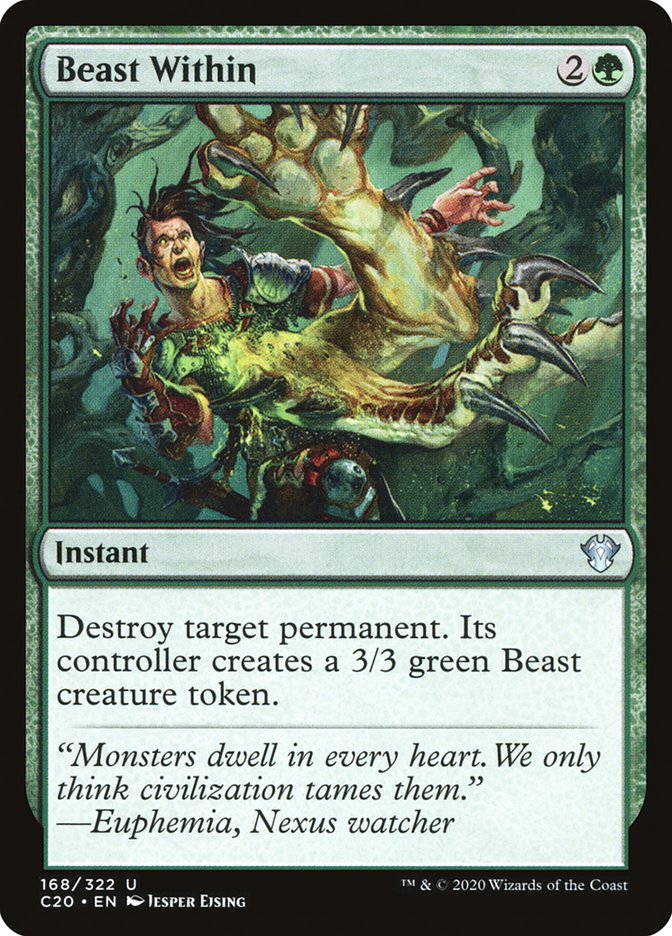 Beast Within [Commander 2020] | Devastation Store