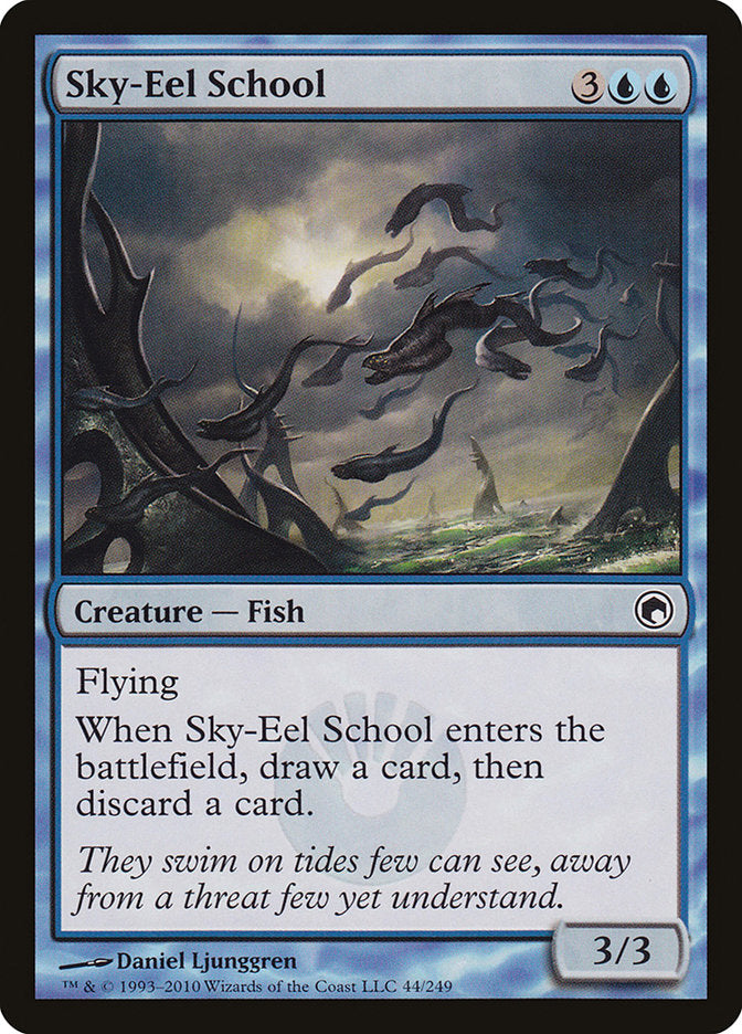 Sky-Eel School [Scars of Mirrodin] - Devastation Store | Devastation Store
