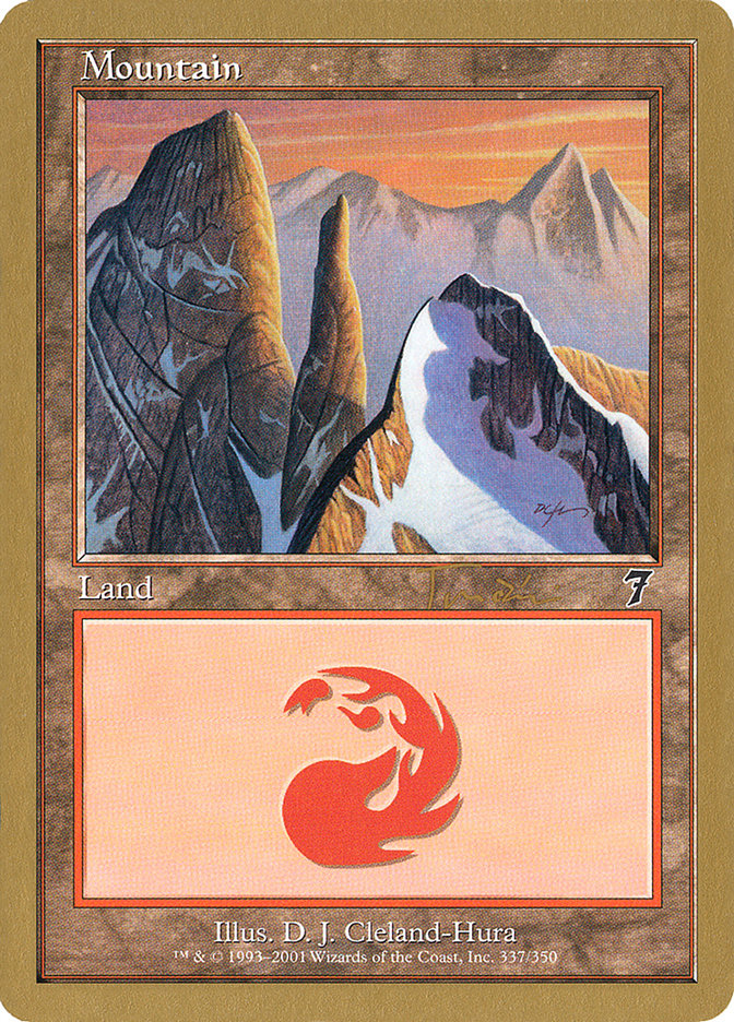 Mountain (jt337) (Jan Tomcani) [World Championship Decks 2001] | Devastation Store
