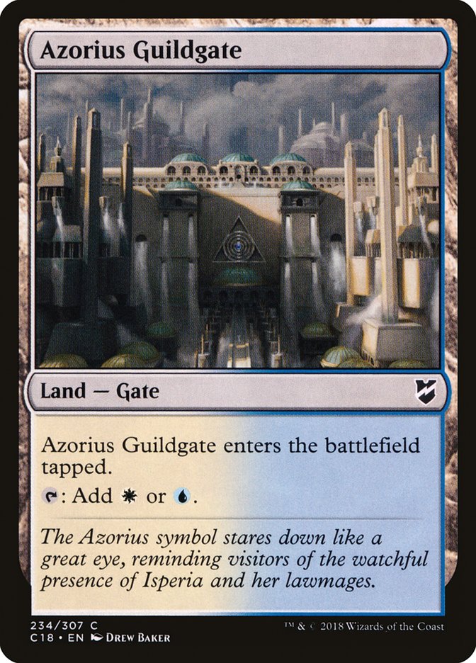 Azorius Guildgate [Commander 2018] | Devastation Store