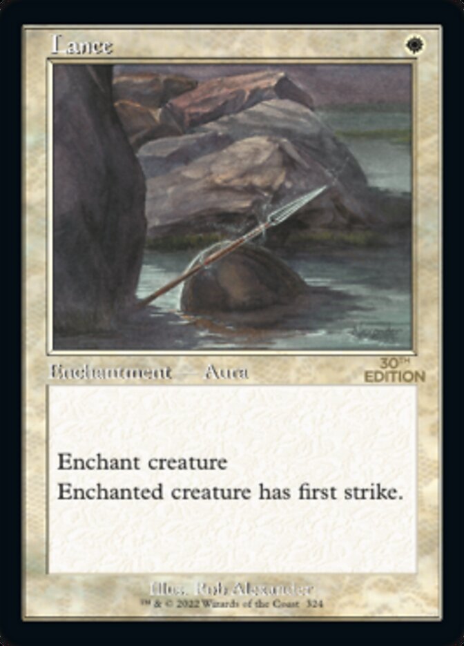 Lance (Retro) [30th Anniversary Edition] | Devastation Store