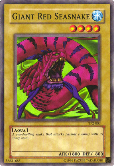 Giant Red Seasnake [TP2-003] Super Rare | Devastation Store