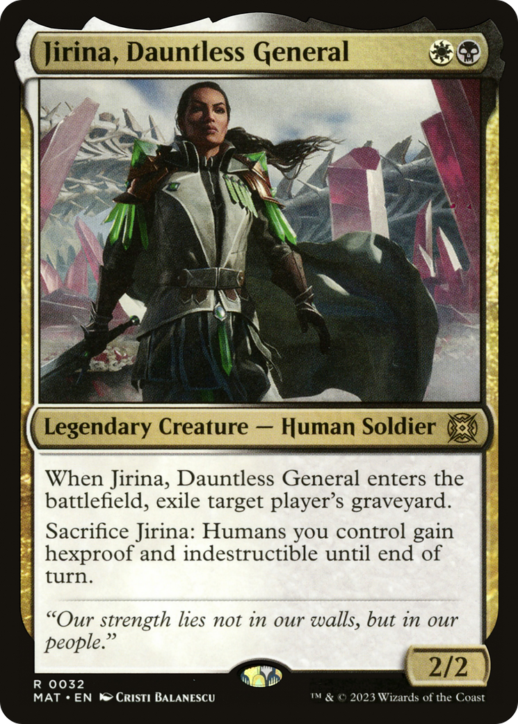 Jirina, Dauntless General [March of the Machine: The Aftermath] | Devastation Store