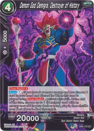 Demon God Demigra, Destroyer of History [DB3-110] | Devastation Store