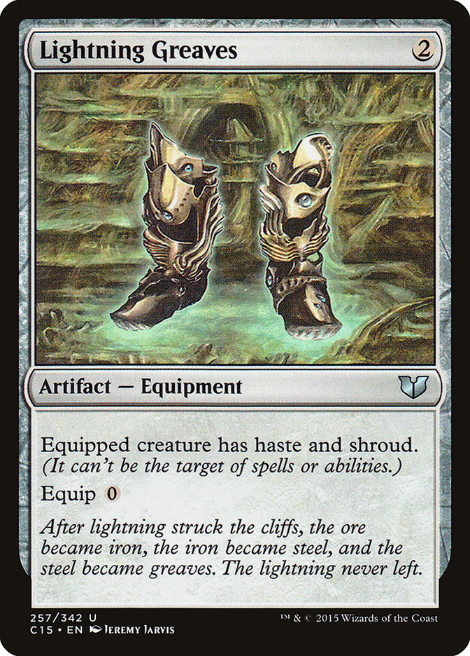 Lightning Greaves [Commander 2015] | Devastation Store