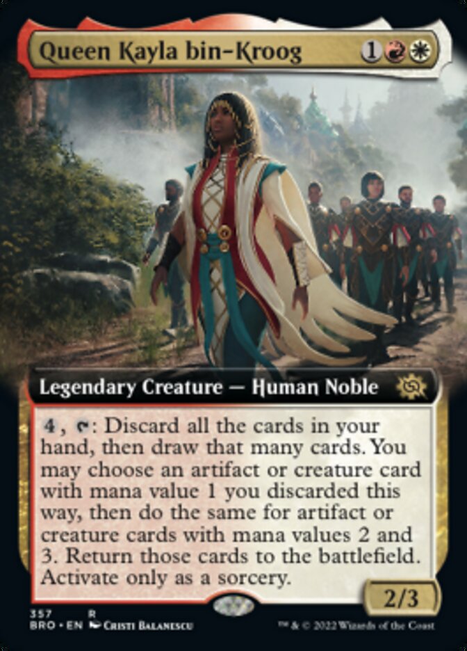 Queen Kayla bin-Kroog (Extended Art) [The Brothers' War] | Devastation Store