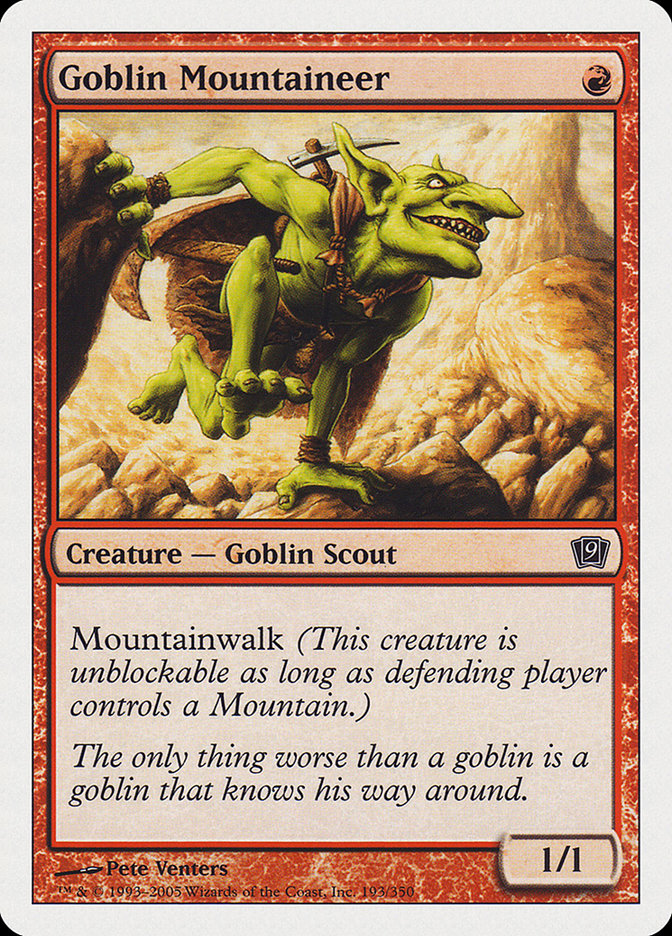Goblin Mountaineer [Ninth Edition] - Devastation Store | Devastation Store
