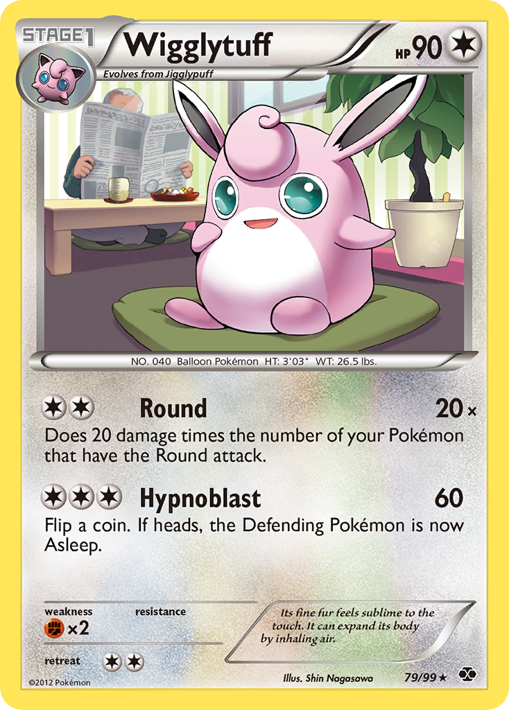 Wigglytuff (79/99) [Black & White: Next Destinies] | Devastation Store