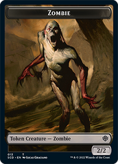 Ogre // Zombie Double-Sided Token [Starter Commander Decks] | Devastation Store