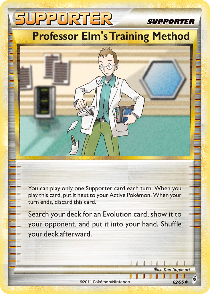 Professor Elm's Training Method (82/95) [HeartGold & SoulSilver: Call of Legends] | Devastation Store