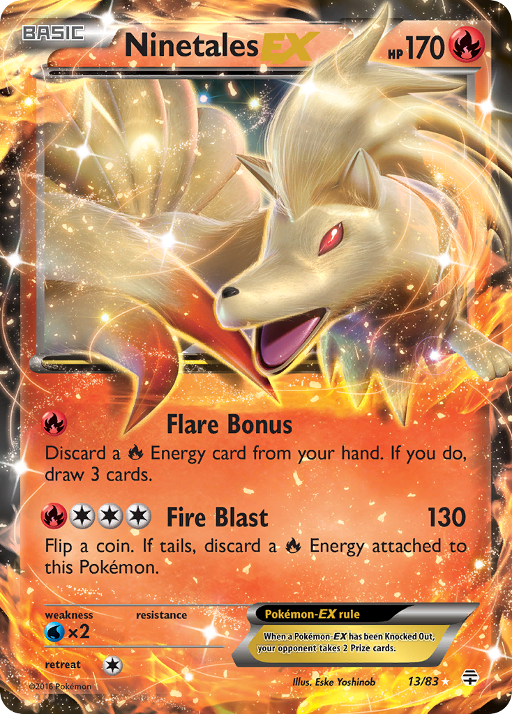 Ninetales EX (13/83) [XY: Generations] | Devastation Store