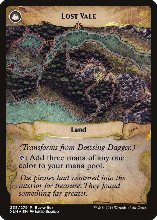 Dowsing Dagger // Lost Vale (Buy-A-Box) [Ixalan Treasure Chest] - Devastation Store | Devastation Store