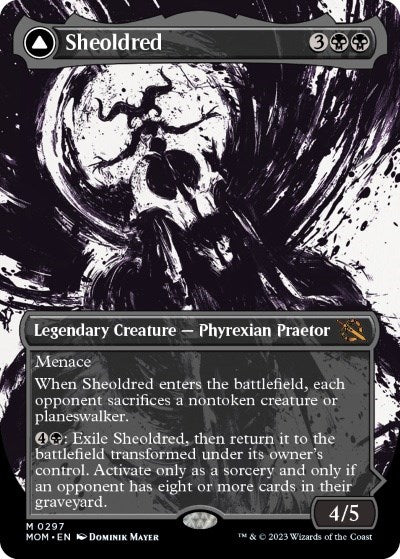 Sheoldred // The True Scriptures (Showcase Planar Booster Fun) [March of the Machine] | Devastation Store