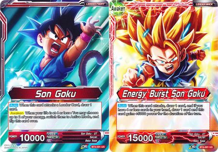 Son Goku // Energy Burst Son Goku [BT4-001] | Devastation Store