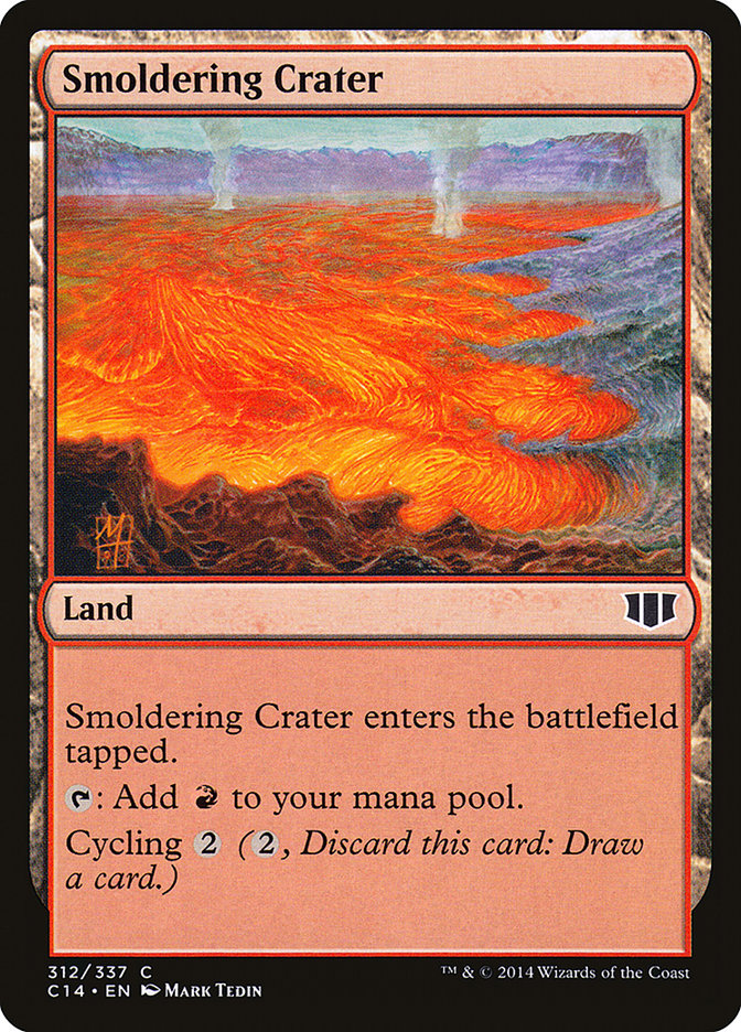 Smoldering Crater [Commander 2014] - Devastation Store | Devastation Store