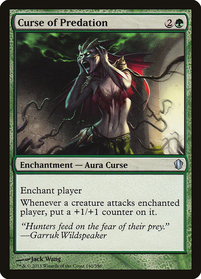 Curse of Predation [Commander 2013] | Devastation Store