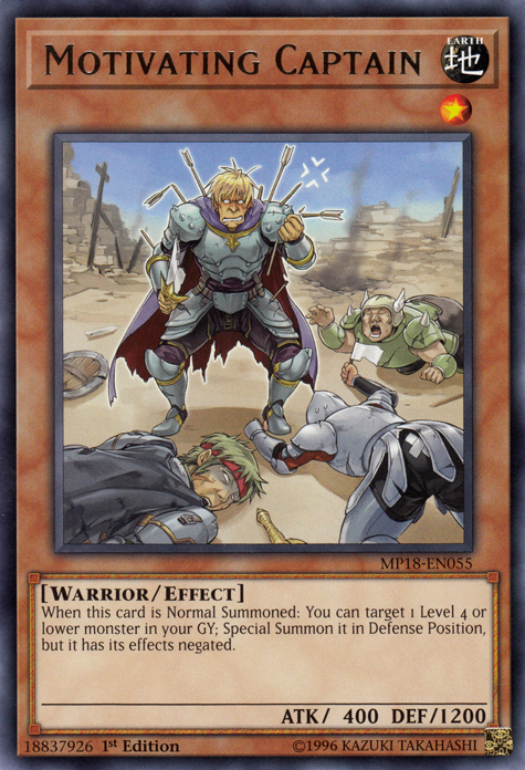 Motivating Captain [MP18-EN055] Rare | Devastation Store