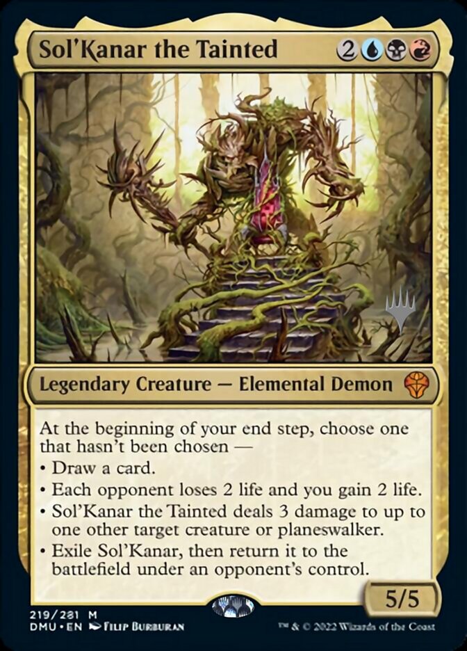 Sol'Kanar the Tainted (Promo Pack) [Dominaria United Promos] | Devastation Store