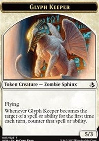 Glyph Keeper // Warrior Token [Amonkhet Tokens] | Devastation Store