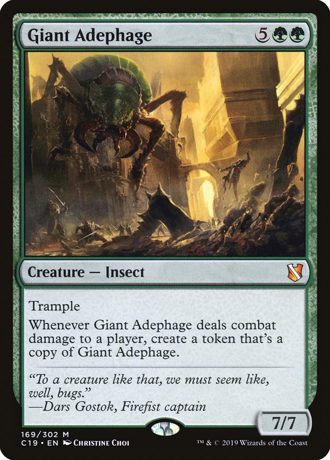 Giant Adephage [Commander 2019] | Devastation Store
