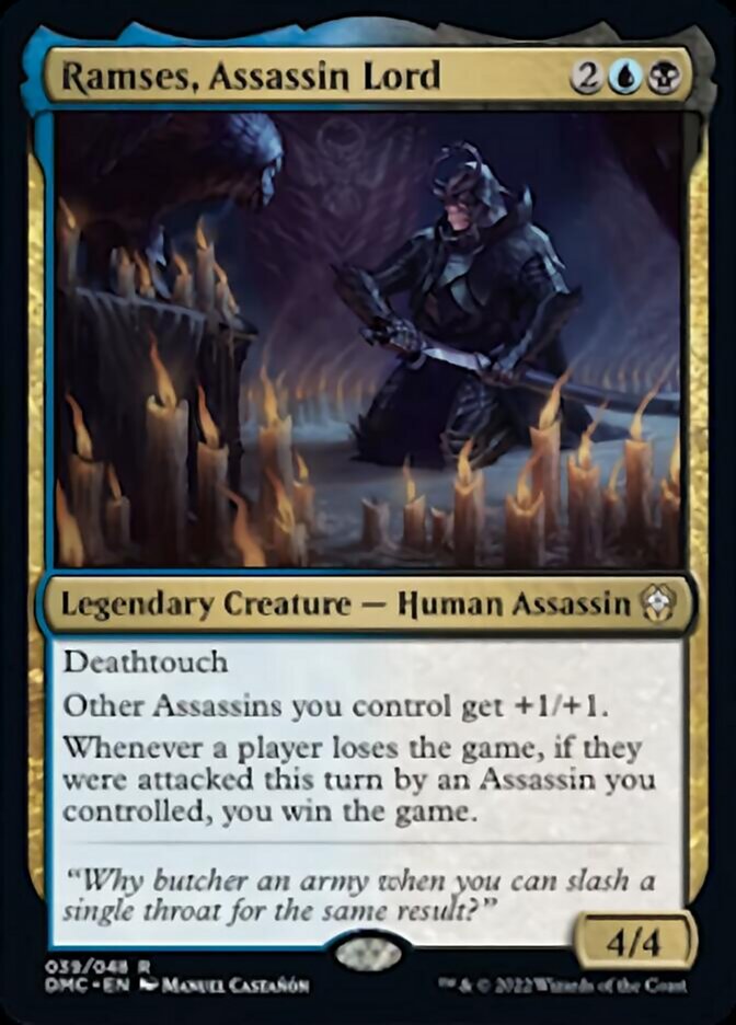 Ramses, Assassin Lord [Dominaria United Commander] | Devastation Store