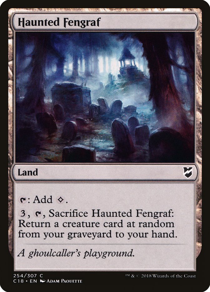 Haunted Fengraf [Commander 2018] | Devastation Store