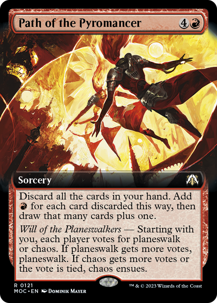 Path of the Pyromancer (Extended Art) [March of the Machine Commander] | Devastation Store