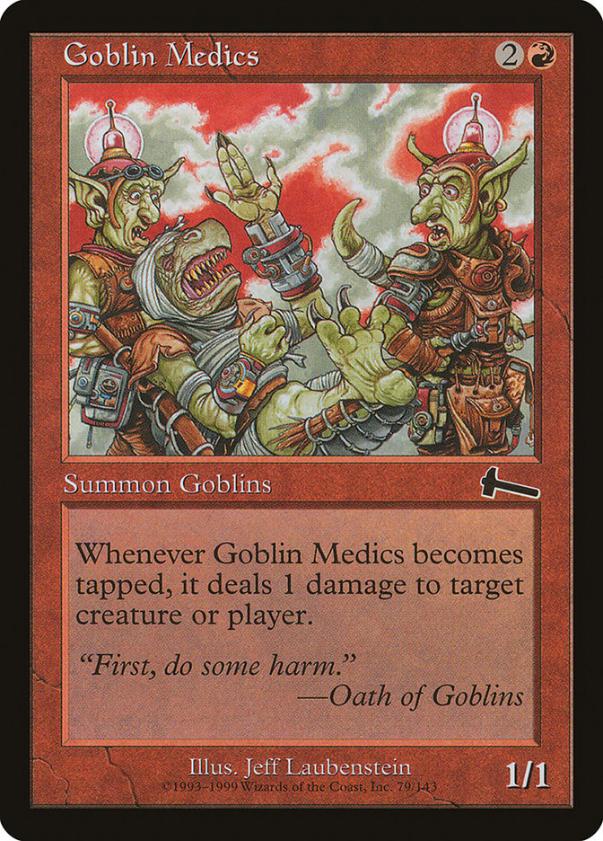 Goblin Medics [Urza's Legacy] - Devastation Store | Devastation Store