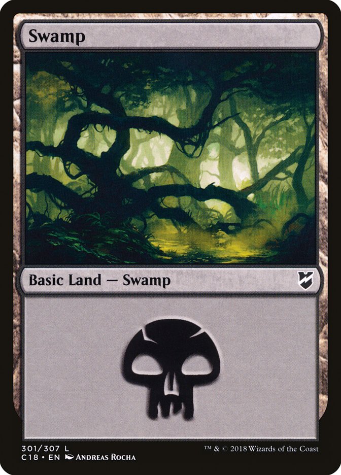 Swamp (301) [Commander 2018] | Devastation Store