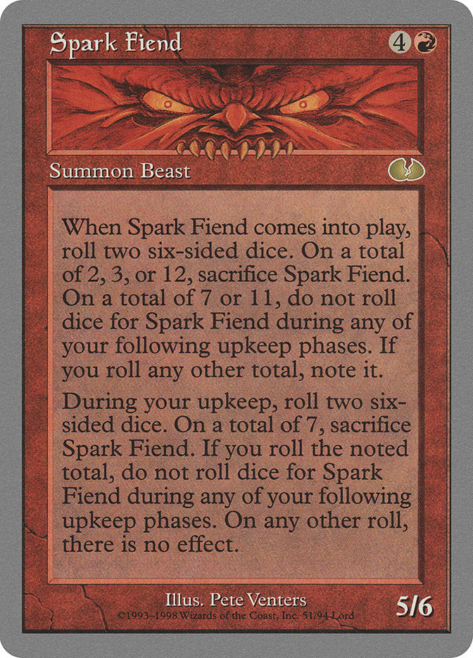 Spark Fiend [Unglued] | Devastation Store