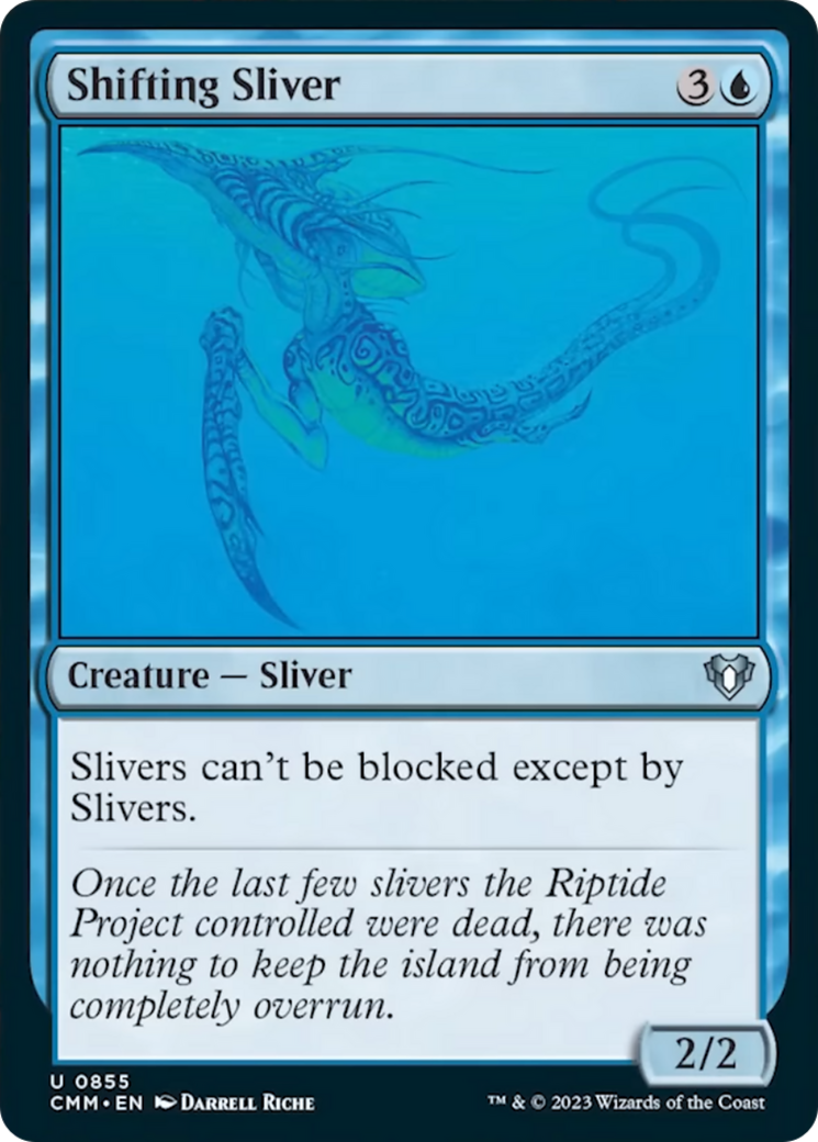 Shifting Sliver [Commander Masters] | Devastation Store