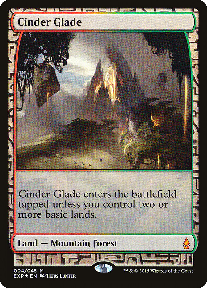 Cinder Glade [Zendikar Expeditions] - Devastation Store | Devastation Store