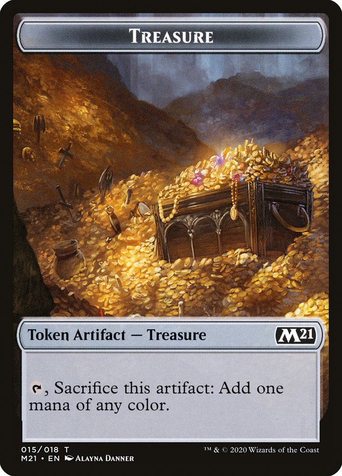 Treasure [Core Set 2021 Tokens] | Devastation Store