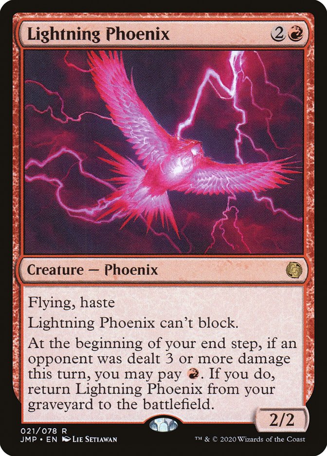 Lightning Phoenix [Jumpstart] | Devastation Store