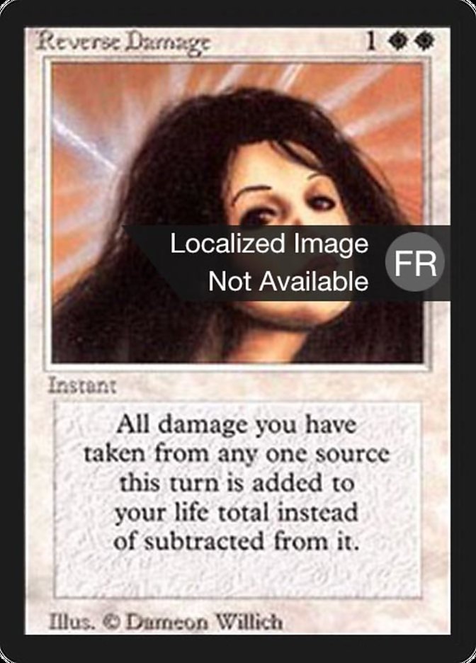 Reverse Damage [Foreign Black Border] | Devastation Store