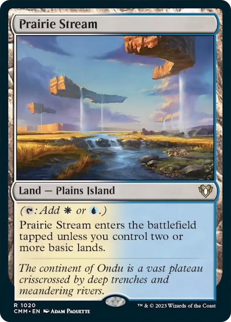 Prairie Stream [Commander Masters] | Devastation Store