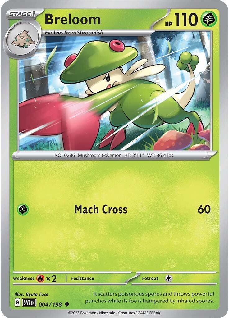 Breloom (004/198) [Scarlet & Violet: Base Set] | Devastation Store