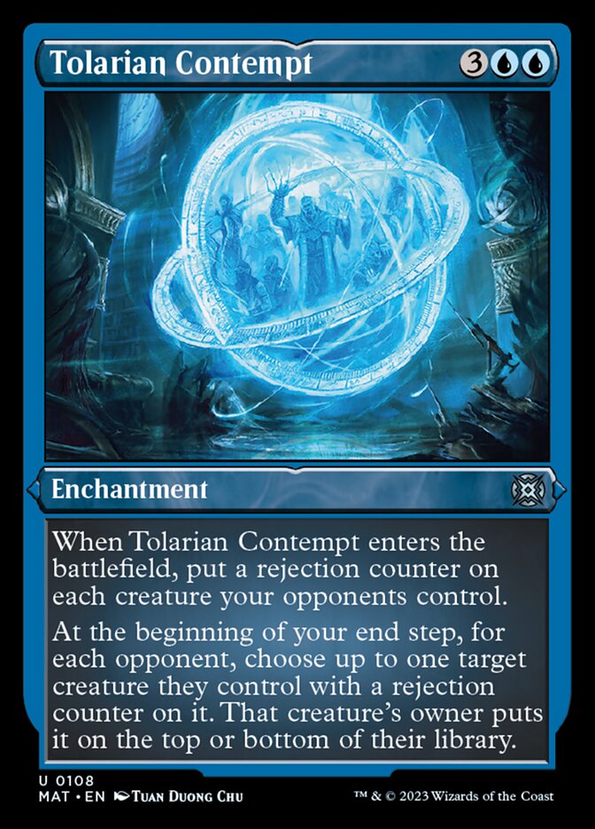 Tolarian Contempt (Foil Etched) [March of the Machine: The Aftermath] | Devastation Store