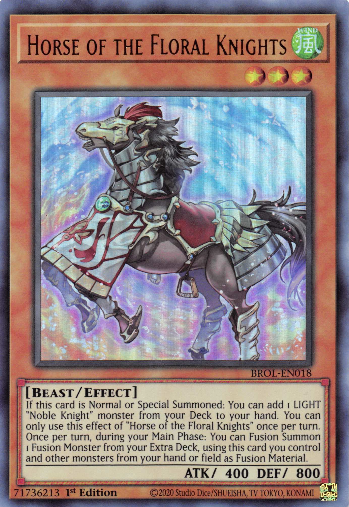 Horse of the Floral Knights [BROL-EN018] Ultra Rare | Devastation Store