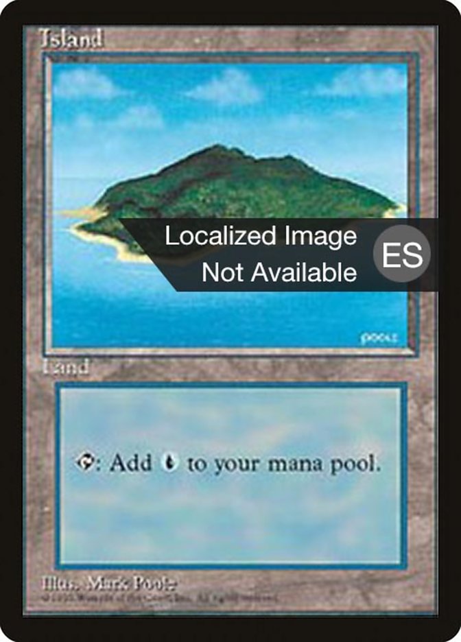 Island (B) [Fourth Edition (Foreign Black Border)] | Devastation Store