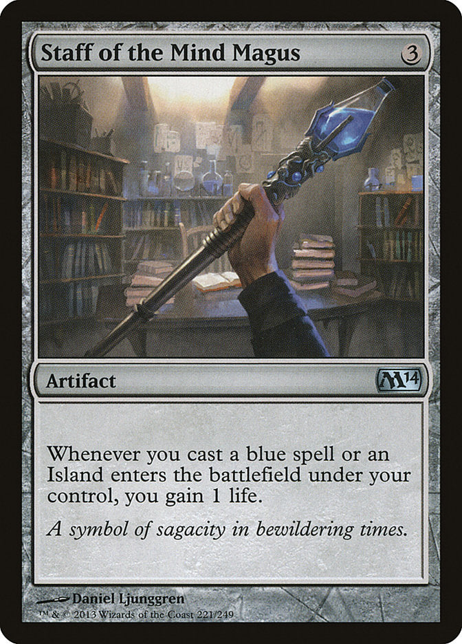 Staff of the Mind Magus [Magic 2014] | Devastation Store