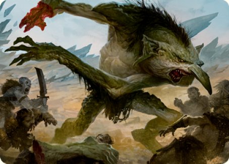 Troll Art Card [Dungeons & Dragons: Adventures in the Forgotten Realms Art Series] | Devastation Store