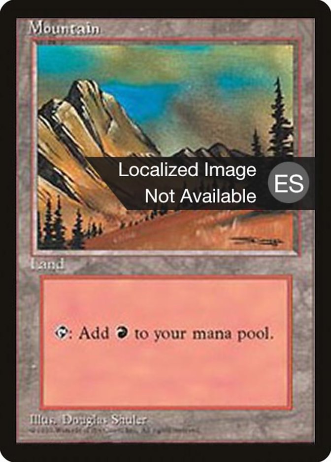 Mountain (C) [Fourth Edition (Foreign Black Border)] | Devastation Store