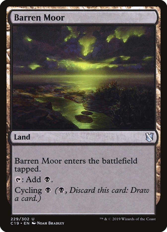 Barren Moor [Commander 2019] | Devastation Store