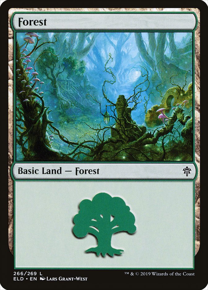 Forest (266) [Throne of Eldraine] | Devastation Store