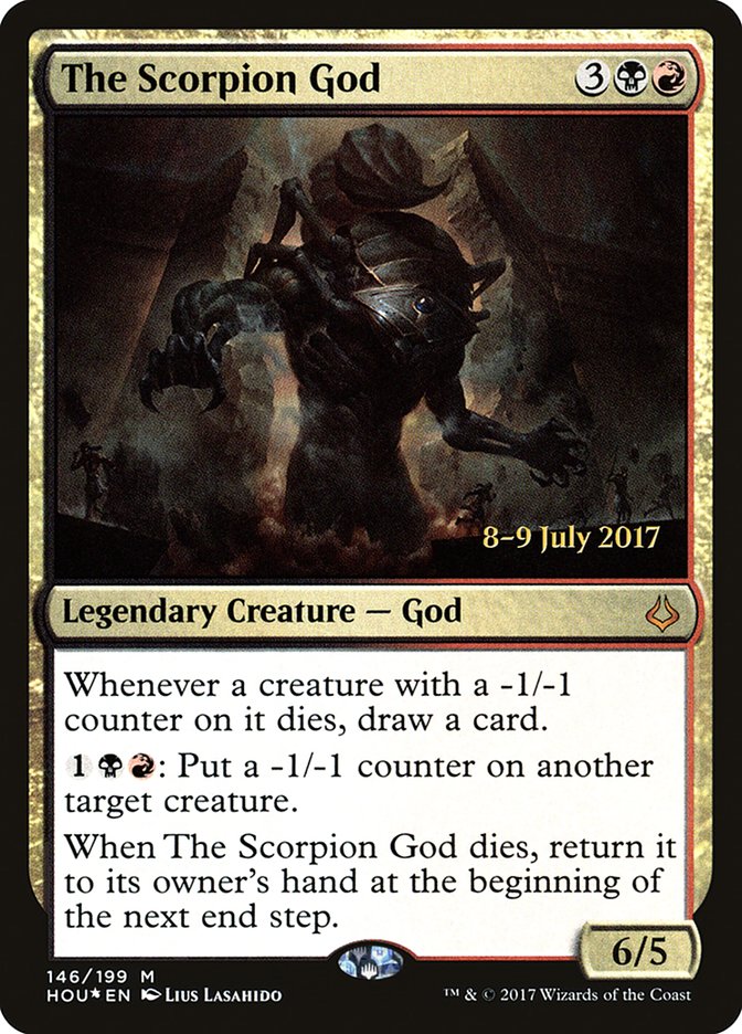 The Scorpion God  [Hour of Devastation Prerelease Promos] | Devastation Store