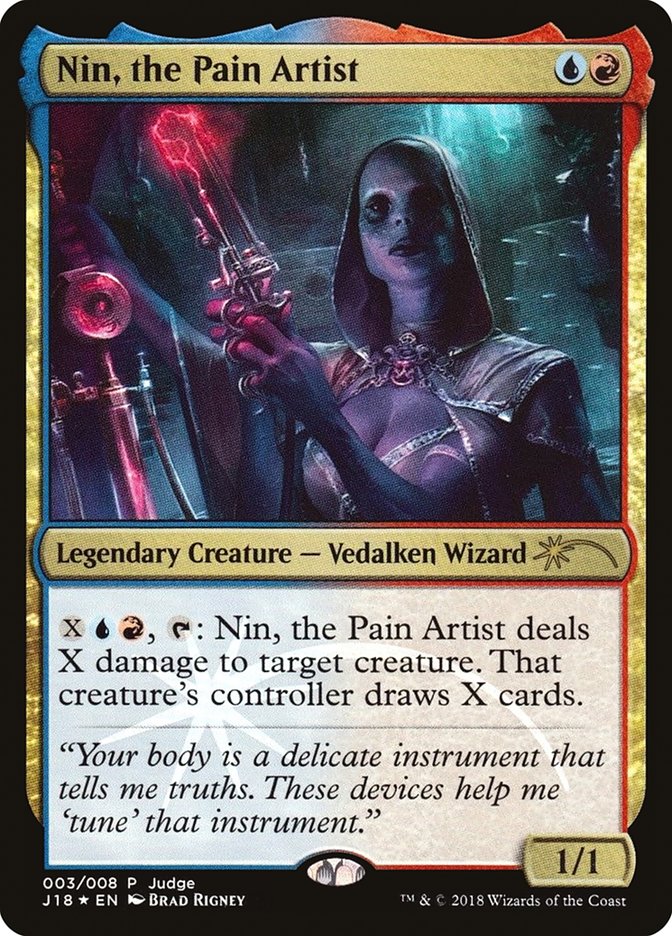 Nin, the Pain Artist [Judge Gift Cards 2018] | Devastation Store